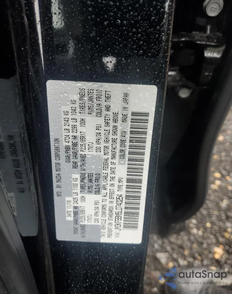 2020 Mazda Cx-5 Sport z USA, uszkodzony, nr VIN JM3KFBBM5L0740254